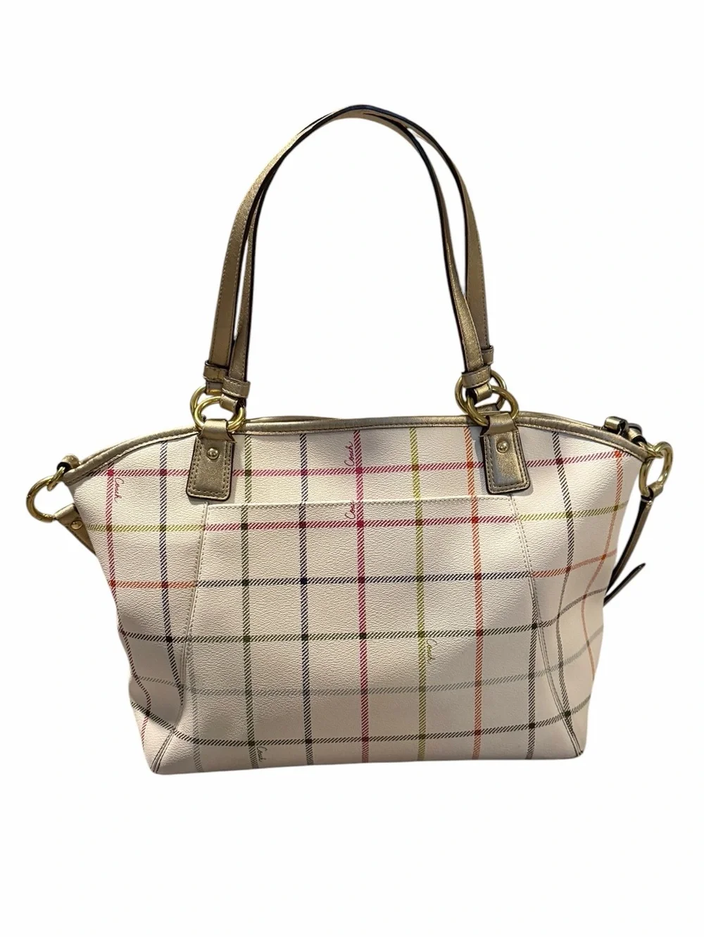 Coach Peyton Tattersall Tote
